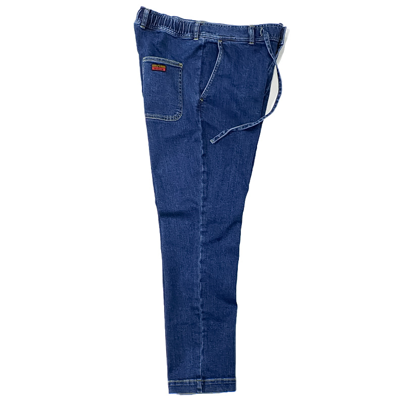 Devadurga  CRAFTSMAN ORGANIC DENIM PANTS  BLUE 