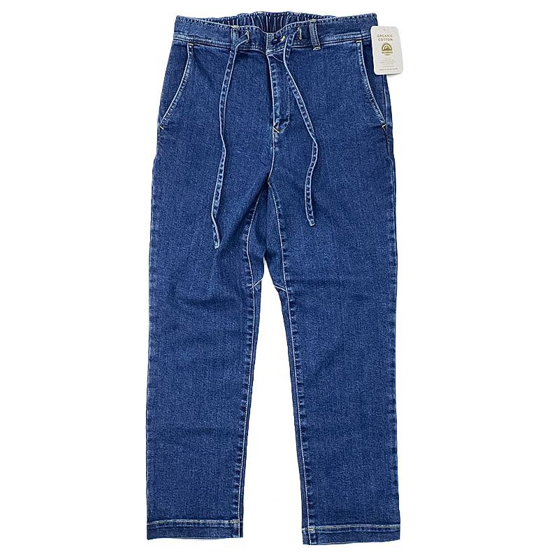 Devadurga (デバドゥルガ） CRAFTSMAN ORGANIC DENIM PANTS  BLUE  （バイオストーンウォッシュ加工)