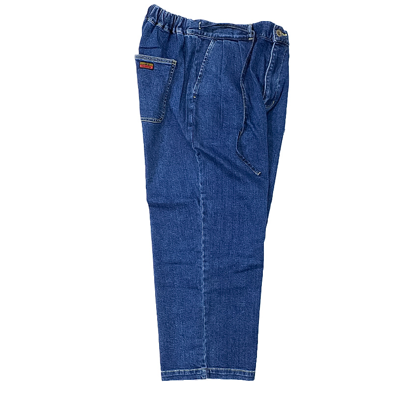 Devadurga  NESSE WIDE DENIM PANTS  BLUE 