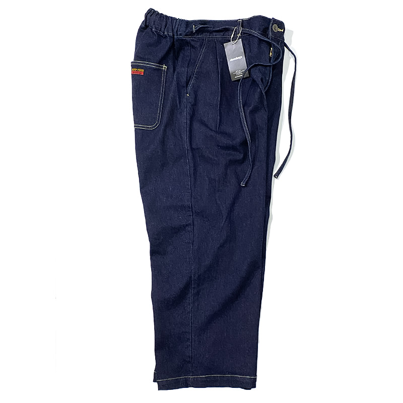 DevadurgaのNESSE WIDE DENIM PANTS ネイビー