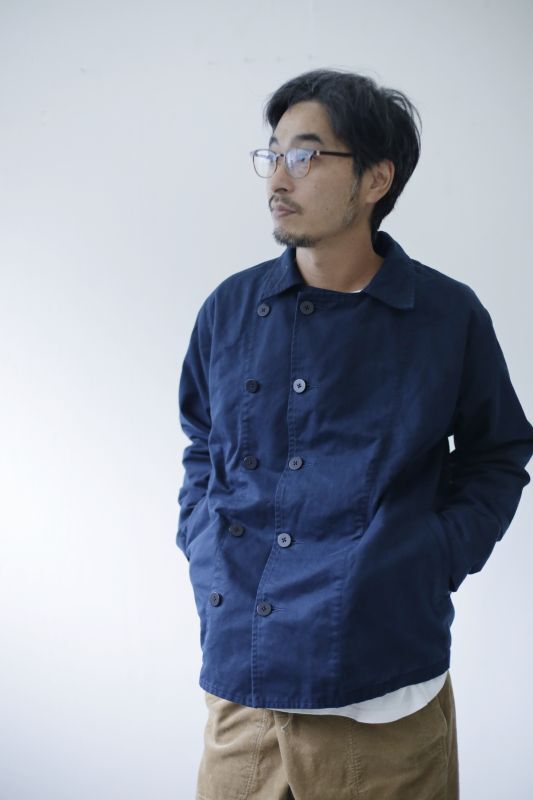 remilla (レミーラ） テングラム JKT  着用イメージ ネイビー