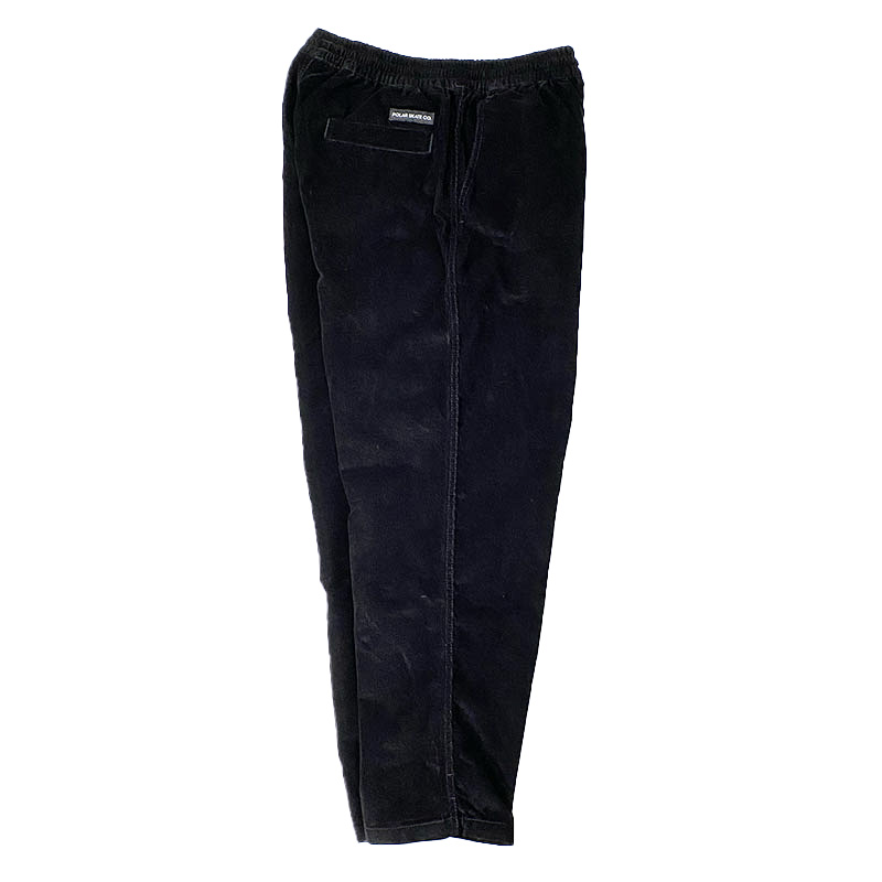 POLAR SKATE CO.  CORD SURF PANTS  BLACK