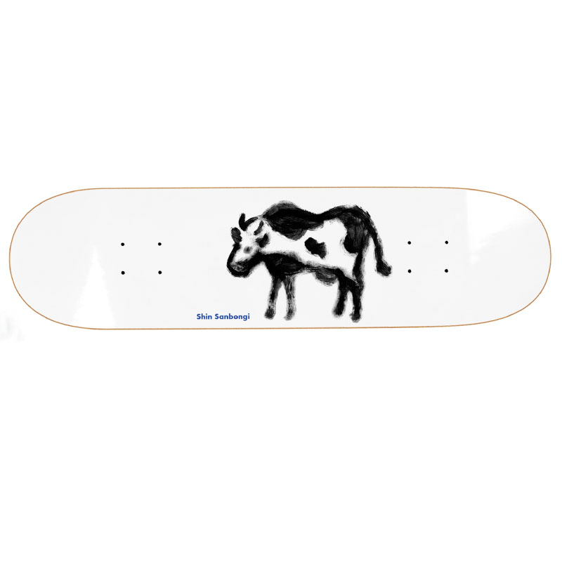 POLAR SKATE CO. (ポーラー）  <br />
SHIN SANBONGI Cow & Devil 8.125  （スケートデッキ 8.125) 