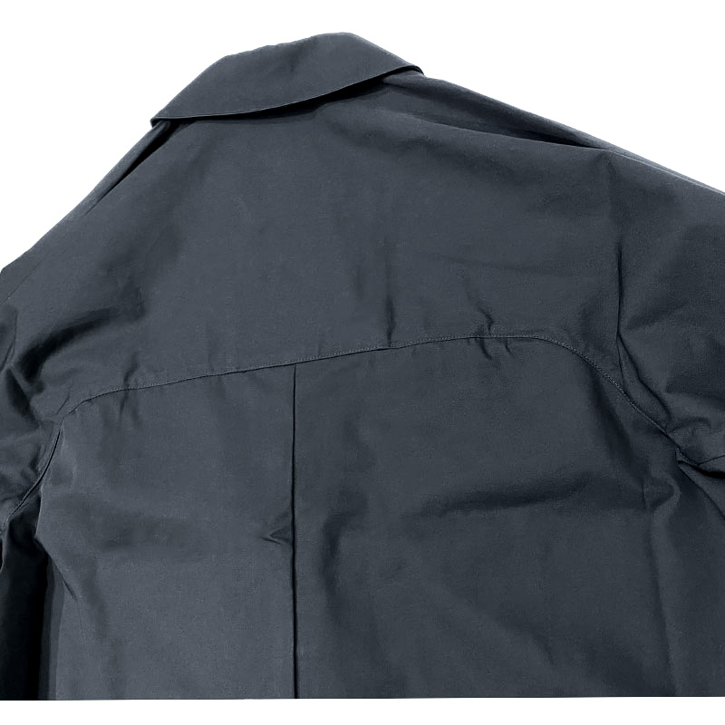 MANUAL ALPHABETのHIGH COUNT BURBURY YOKE COAT  (ハイカウントバーバリーヨークコート)  BLACK