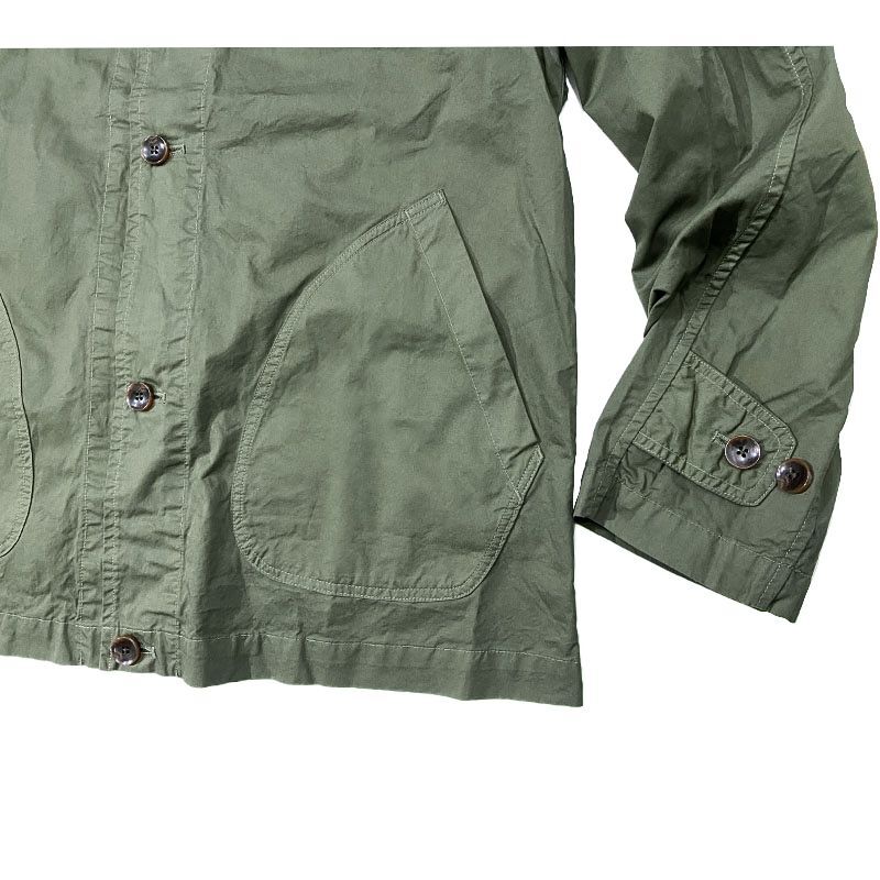  MANUAL ALPHABETのHIGH COUNT TWILL SHTJKT  (ハイカウントツイルシャツジャケット) ARMY GREEN