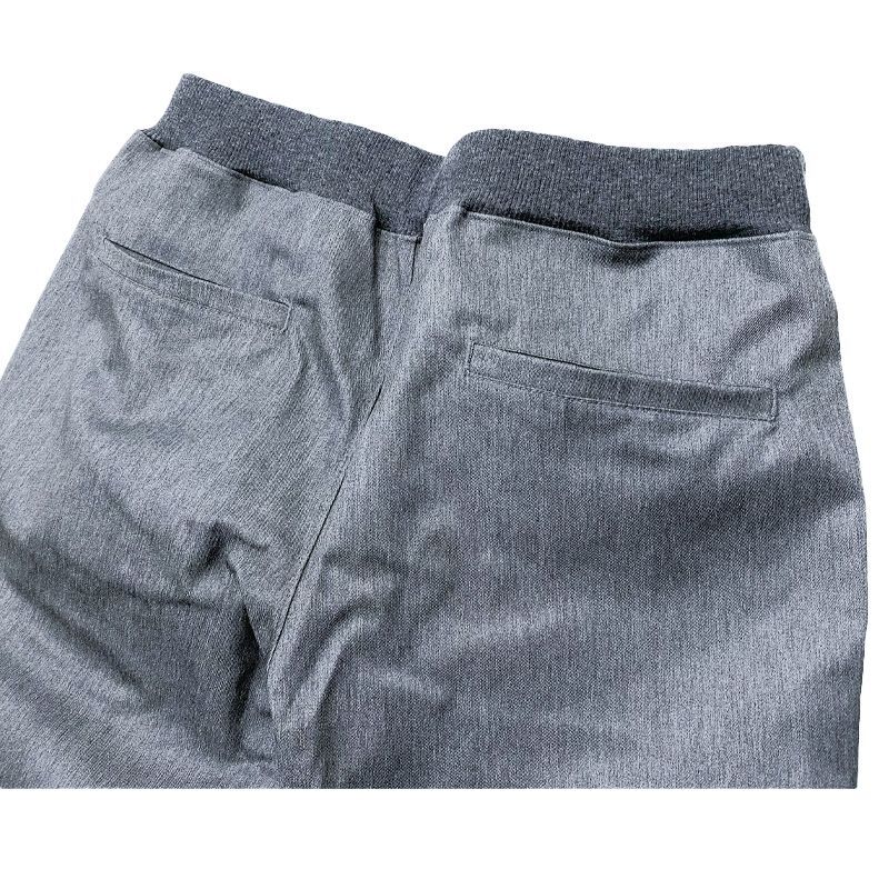 スピナーベイトのカツラギストレッチ リブスラックス グレー