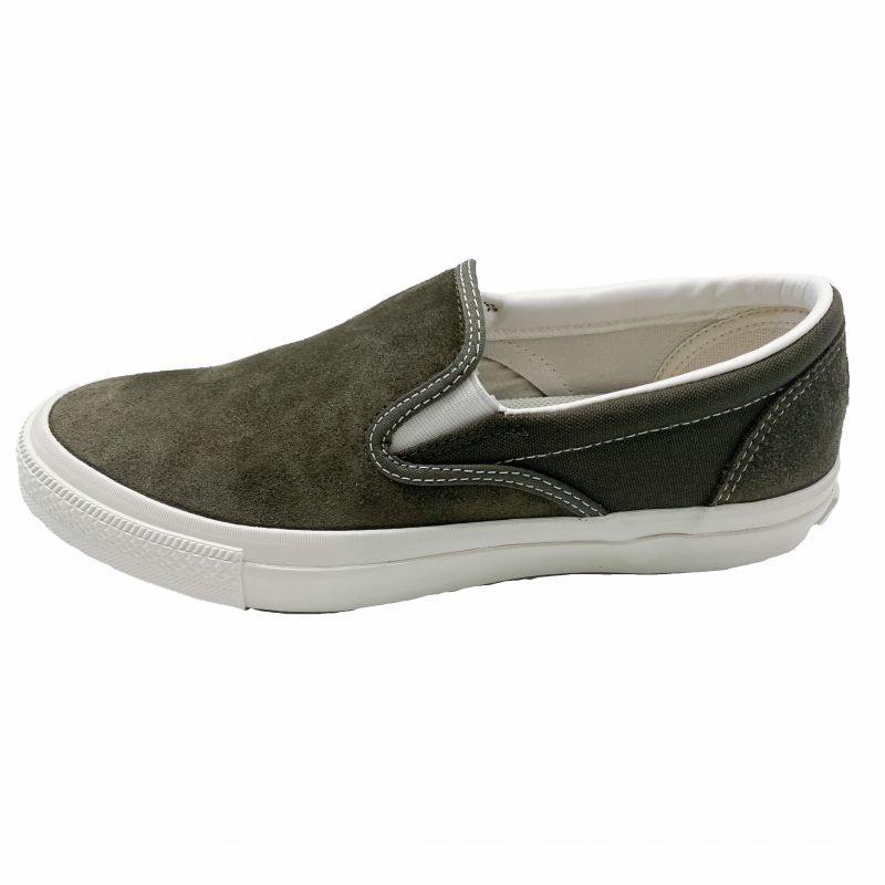 Riskeren Weekendtas huis CONVERSE SKATEBOARDING (コンバーススケートボーディング) CS SLIP-ON SK オリーブ