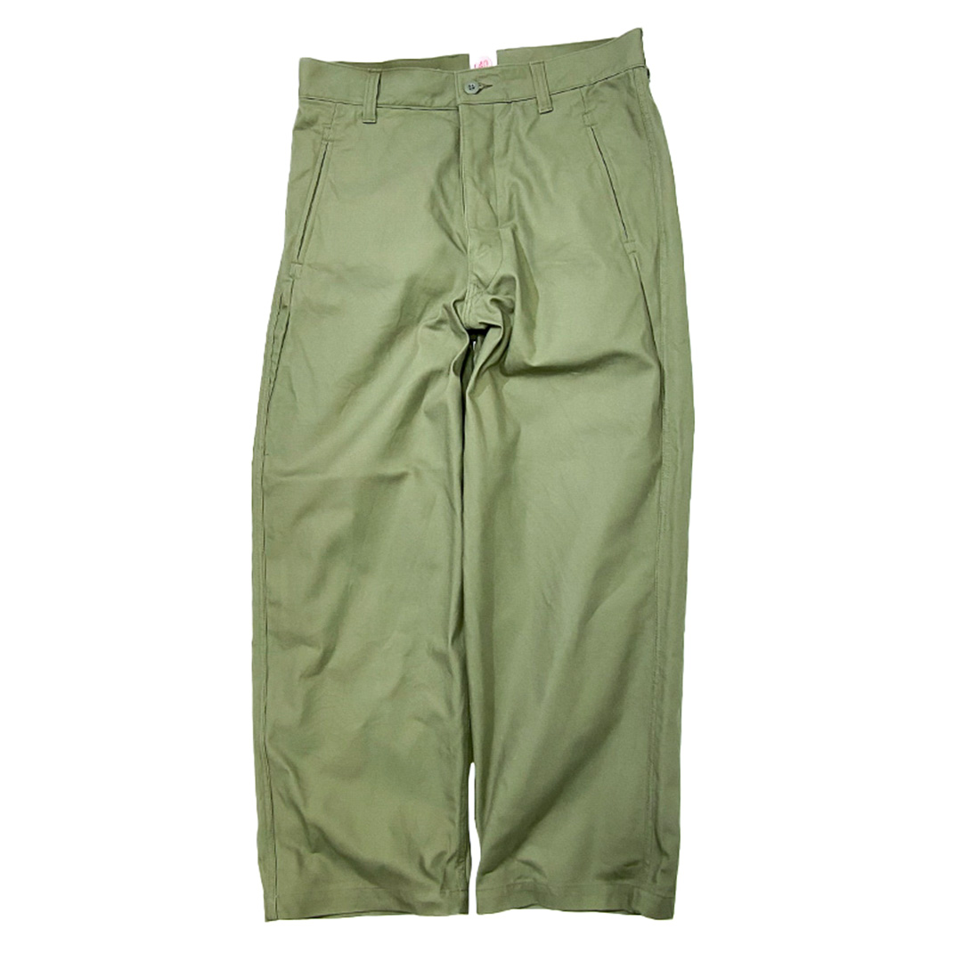 CRANK PROJECTS (クランクプロジェクツ） FAT PANTS  ミリタリーグリーン