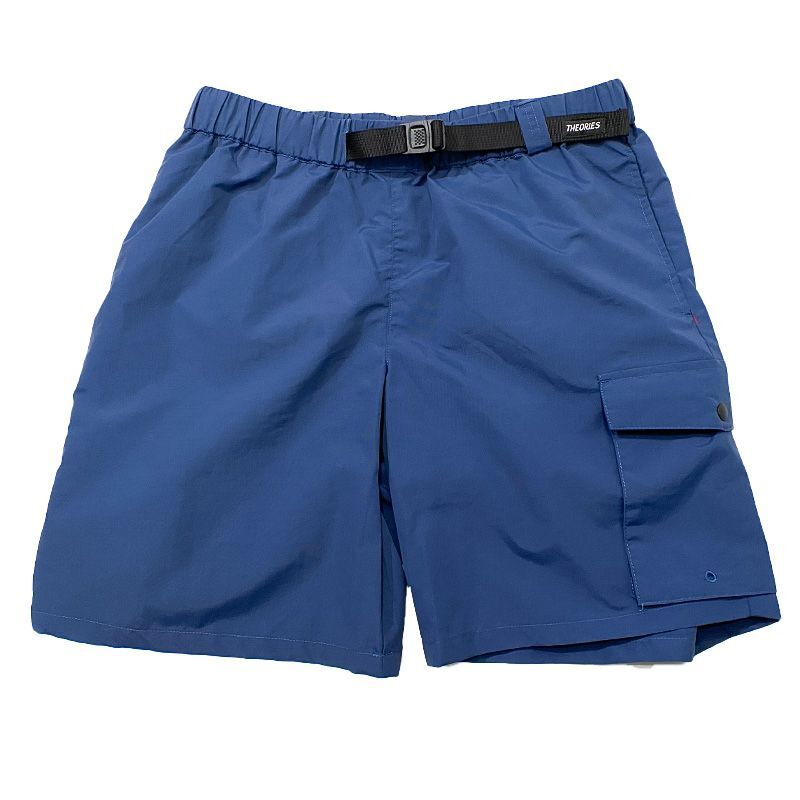 THEORIES HIKING SHORTS STEEL BLUE