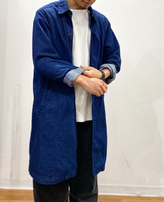 MANUAL ALPHABET (マニュアルアルファベット） DENIM SHT COAT (デニム ...