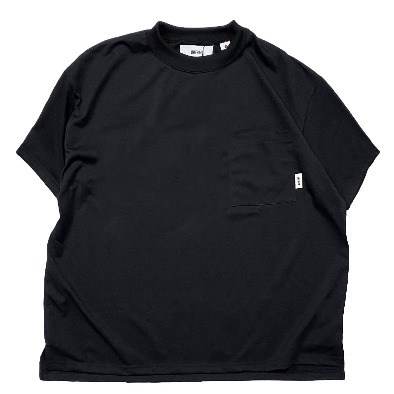 UNFRM OUTDOOR STANDARD (ユニフォーム アウトドア スタンダード)   HEAVY WEIGHT TRY COOL POCKET BIG T-SHIRTS  ブラック