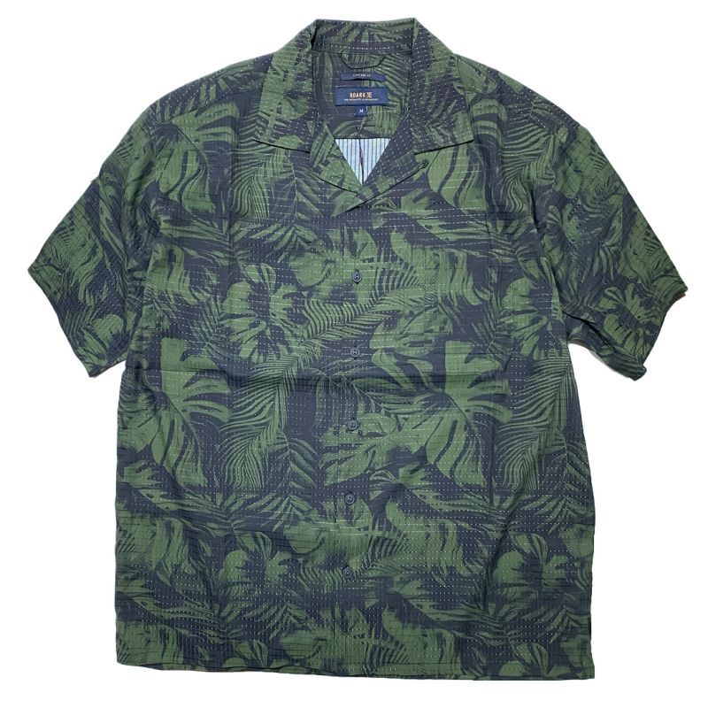 ROARK REVIVAL (ロアーク リバイバル)  BLESS UP PALMS S/S WOVEN  COMFORT FIT 