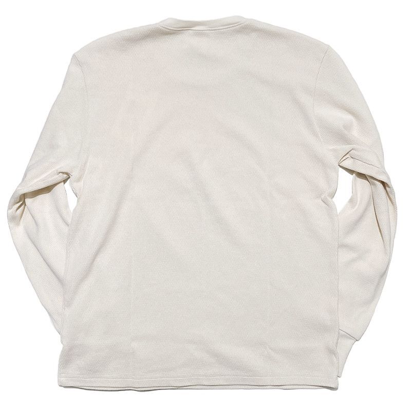 ハブアグッドデイのHoneycomb l/s tee （ハニカムロングスリーブT） ナチュラル