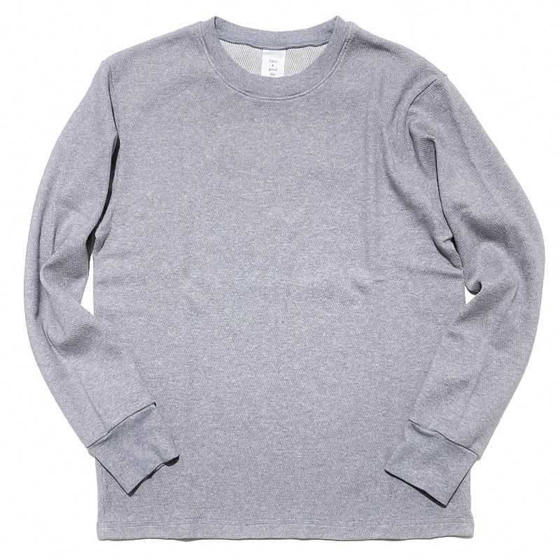 NAVY M ハブアグッドデイ Honeycomb l/s tee