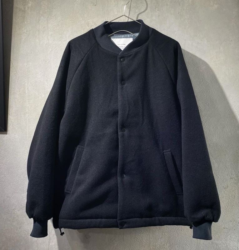 Have a good day の Wool padding jacket (ウールパディングジャケット）ブラック