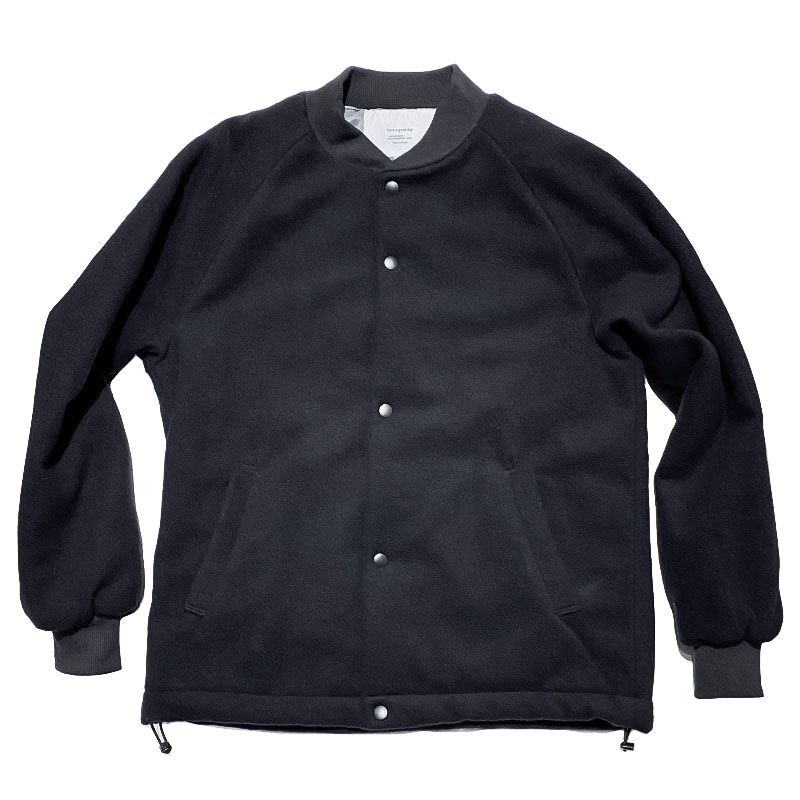 Have a good day (ハブアグッドデイ)  Wool padding jacket (ウールパディングジャケット）ブラック