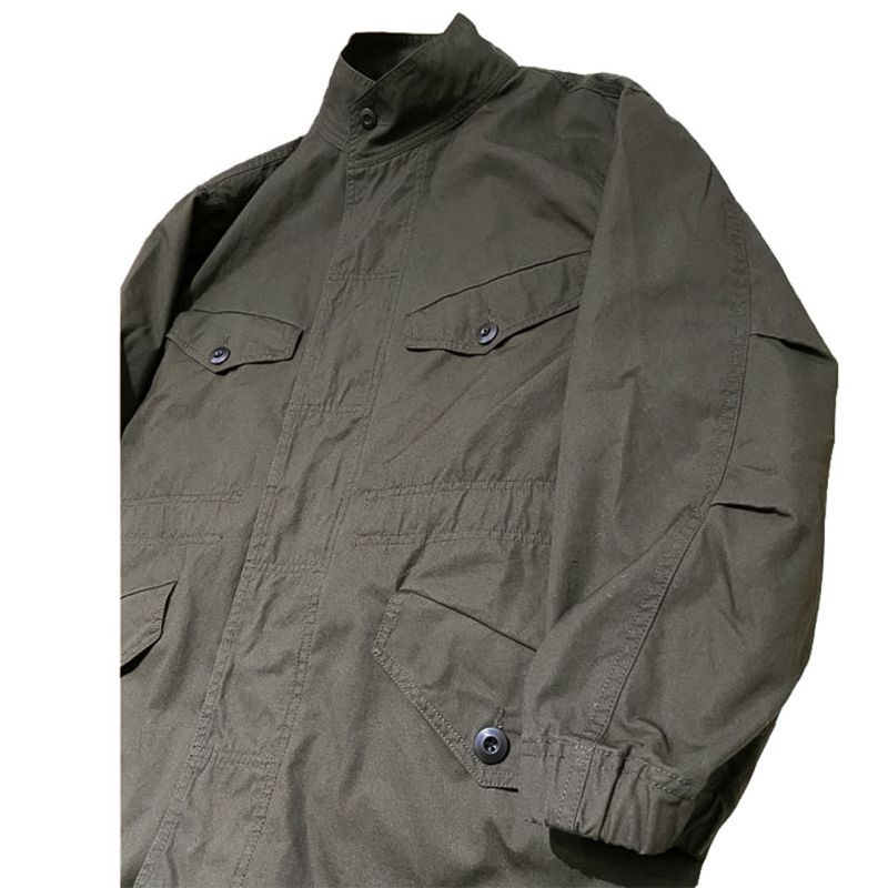 UNFRM OUTDOOR STANDARD  VENTILE MILITARY COAT  DARK GRAY