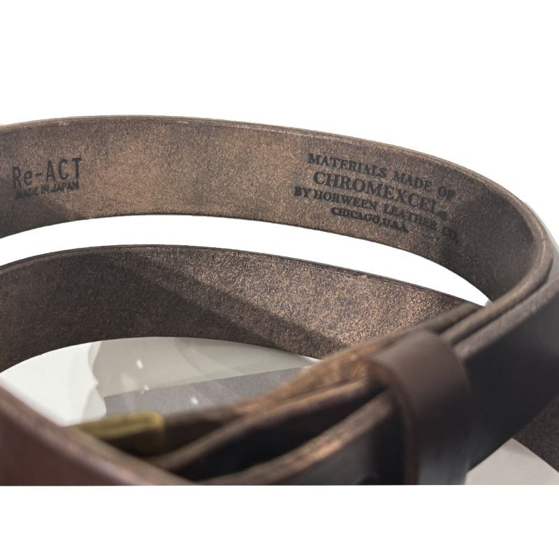 RE.ACT  Chromexcel Leather Standard Belt