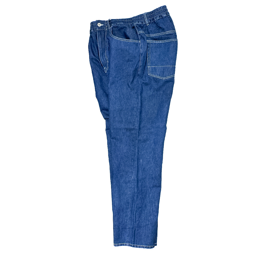 UNFRM OUTDOOR STANDARD (ユニフォーム アウトドア スタンダード) のLINEN DENIM  5POCKET EASY PANTS